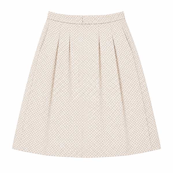 Falda HyM Rosa y Nude- S