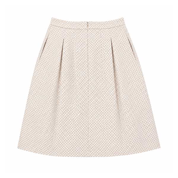 Falda HyM Rosa y Nude- S