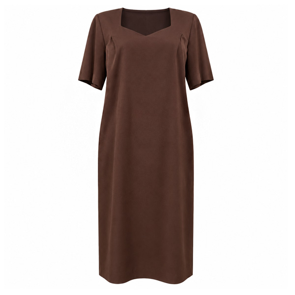 Vestido Café- L