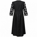 Vestido Negro de Encaje- L