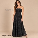 Vestido de Fiesta Negro- L
