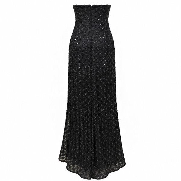 Vestido de Fiesta Negro- L