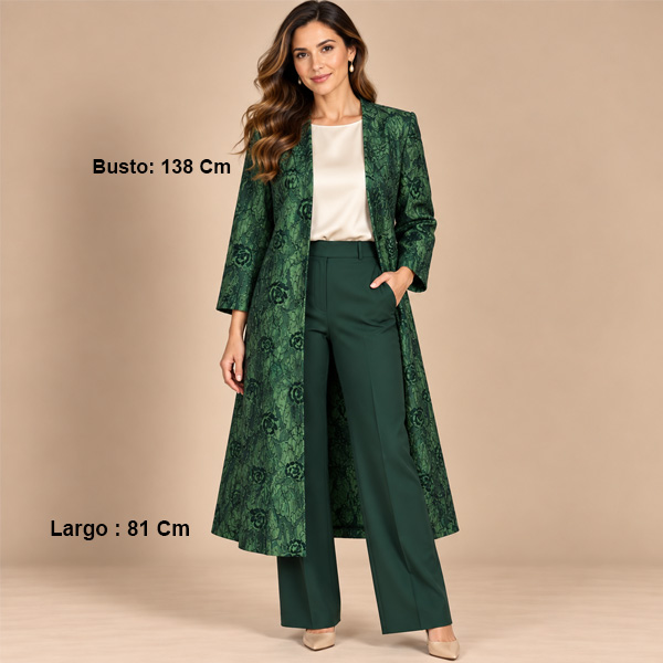 Sobretodo Verde y Negro- XL