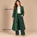 Sobretodo Verde y Negro- XL