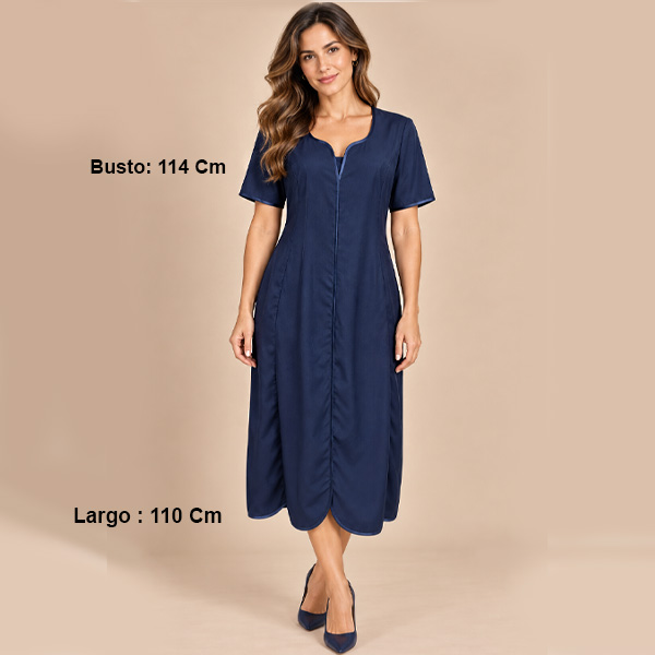 Vestido Azul Marino- L