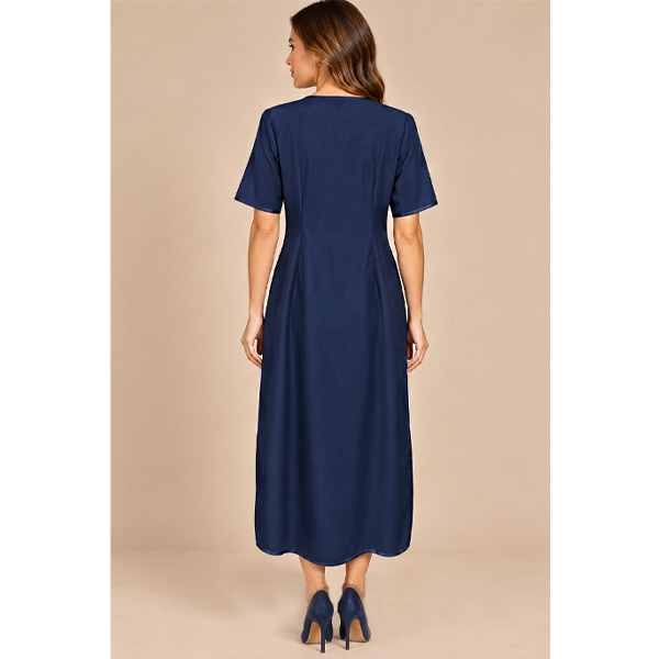 Vestido Azul Marino- L