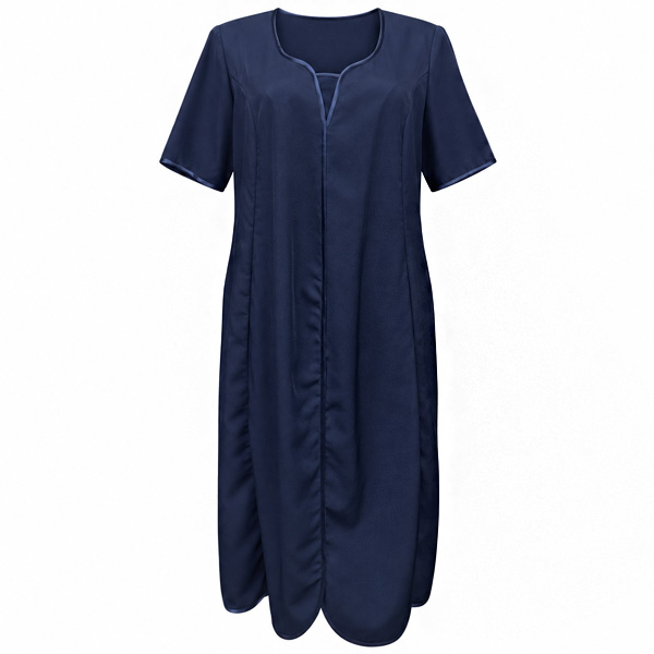 Vestido Azul Marino- L