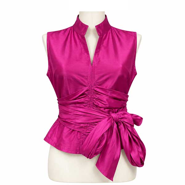 Blusa Corte Ingles Magenta- XL