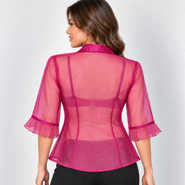 Blazer Corte Ingles Magenta- XL
