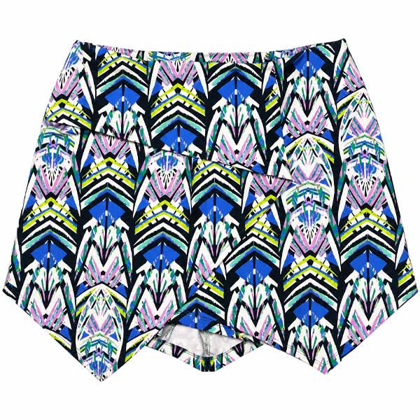 Falda Short Exotik Estampado- M