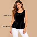 Blusa Stradivarius Negro- L 