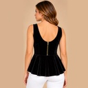 Blusa Stradivarius Negro- L 