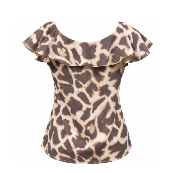 Blusa Wassiao Animal Print- S