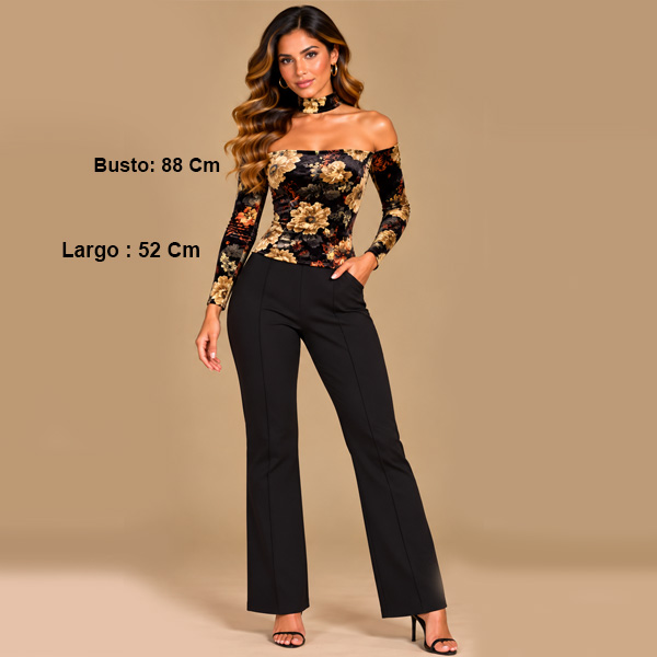 Blusa Ae Desing Floral- M