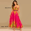 Vestido Glamazon Floral- S