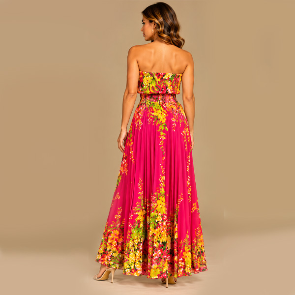 Vestido Glamazon Floral- S