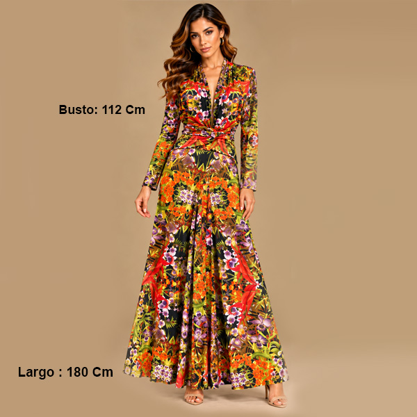 Vestido Floral- M
