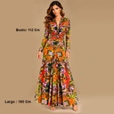 Vestido Floral- M
