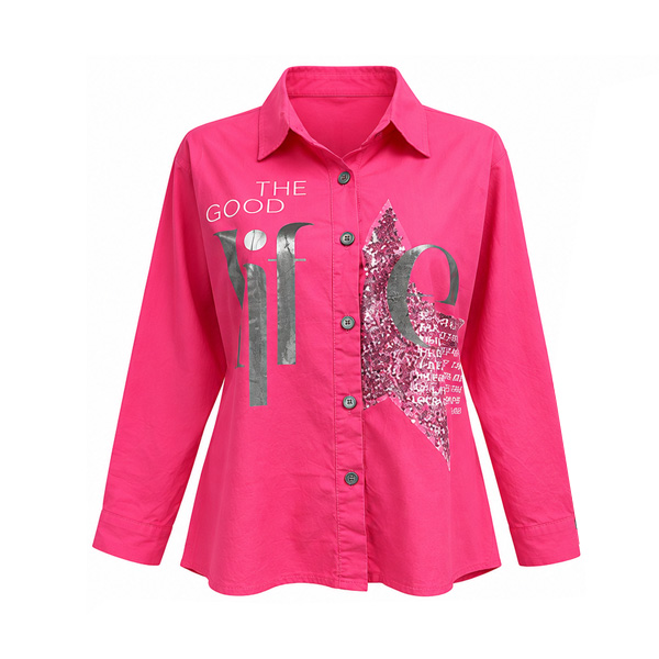Camisa Made in Italy Rosado- L 
