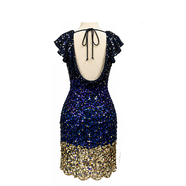 Vestido Arden B. Lentejuelas- S