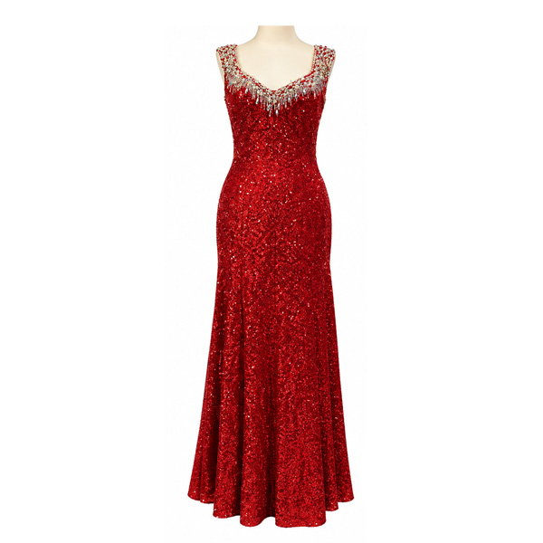Vestido de Gala Royal Queen Rojo- M