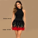 Falda Fulvia Monti Plumas- S