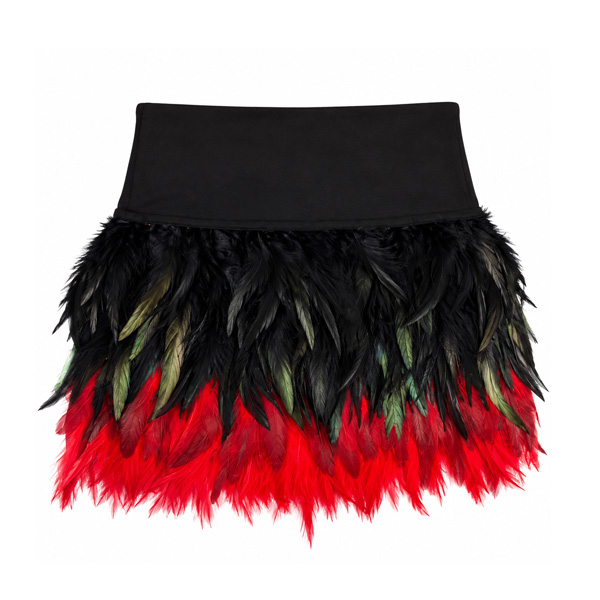 Falda Fulvia Monti Plumas- S