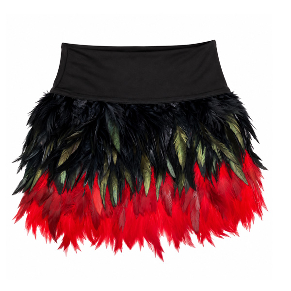 Falda Fulvia Monti Plumas- S