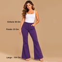 Pantalon Zara Morado- 28