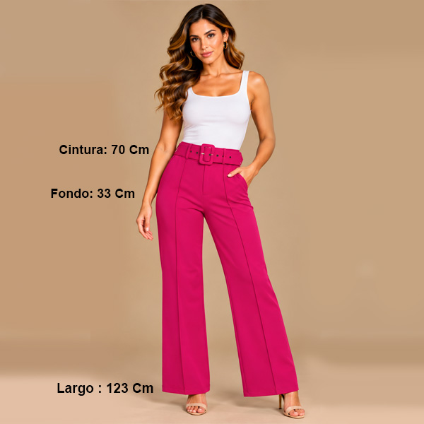 Pantalon Valentine Fucsia- S