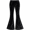 Pantalon Terciopelo Negro- M