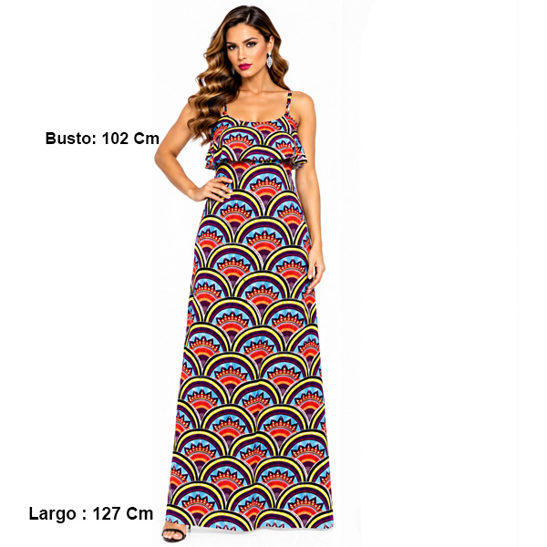 Vestido Xhilaration Multicolor- M