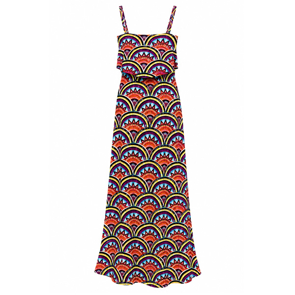Vestido Xhilaration Multicolor- M