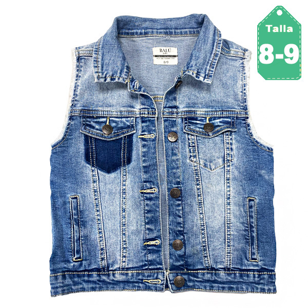 Chaleco Balu Kids Jeans- 8/9