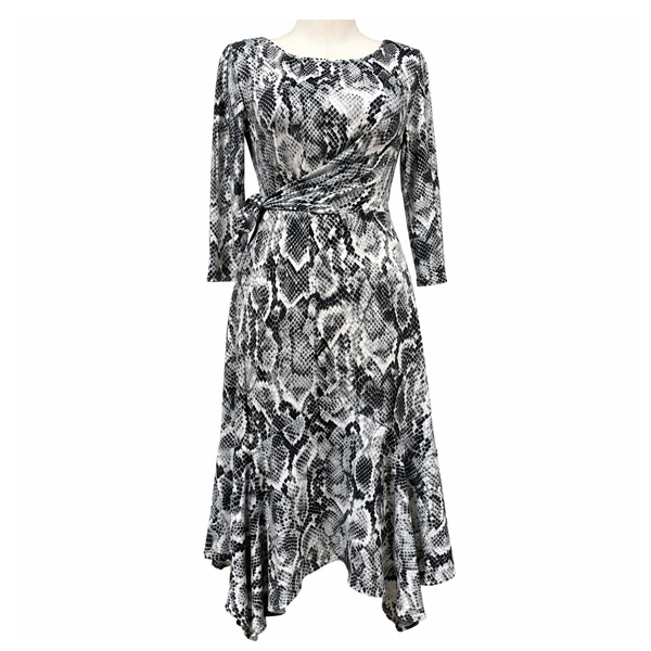 Vestido Fig and Flower Animal Print- L