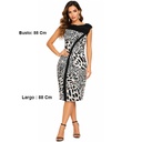 Vestido Caché Animal Print- S