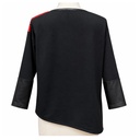 Sweater Fulvia Monti Rojo y Negro- L