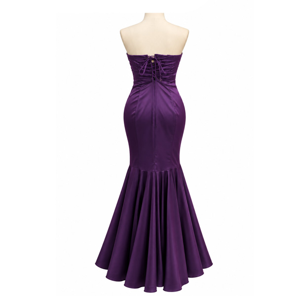 Vestido BEBE Morado y Negro- M 