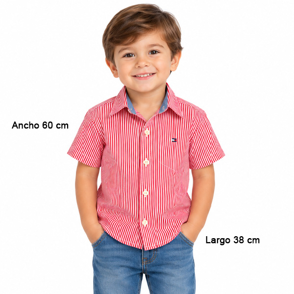 Camisa Tommy Hilfiger Rayas- 2