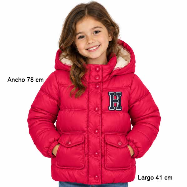 Chaqueta Hilfiger Denim Fucsia- 4