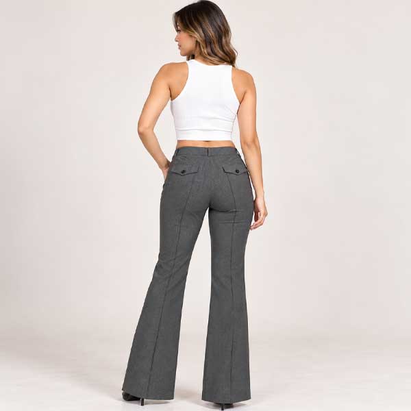 Pantalon de Vestir Gris- 32