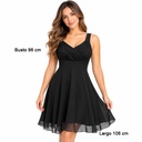 Vestido Evan Picone Negro- M