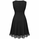 Vestido Evan Picone Negro- M
