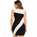 Vestido Sandra Darren Bicolor- M
