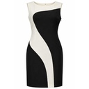 Vestido Sandra Darren Bicolor- M