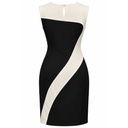 Vestido Sandra Darren Bicolor- M