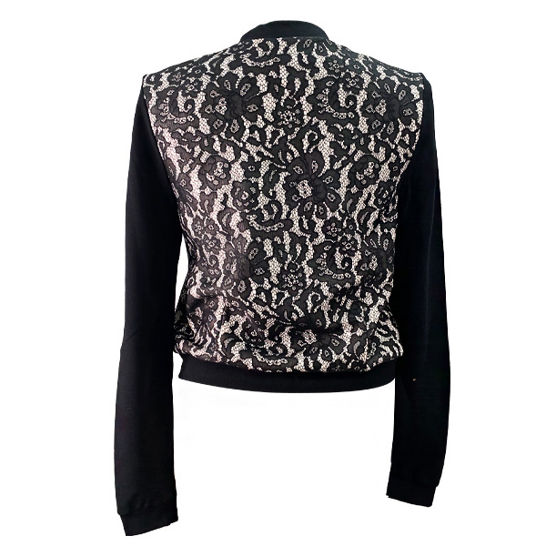 Sweater HyM Negro y Nude- M
