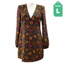 Vestido Zara Floral- L