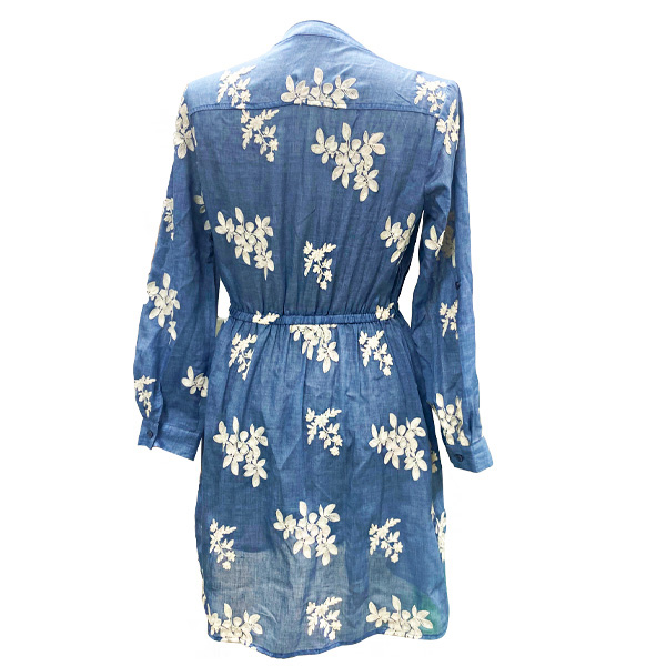 Vestido Established Azul- M