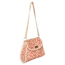 Cartera Artesanal Nude y Coral